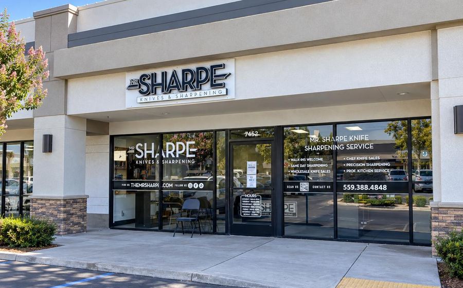 The Mr. Sharpe storefront at 7412 N. Fresno St. in Fresno